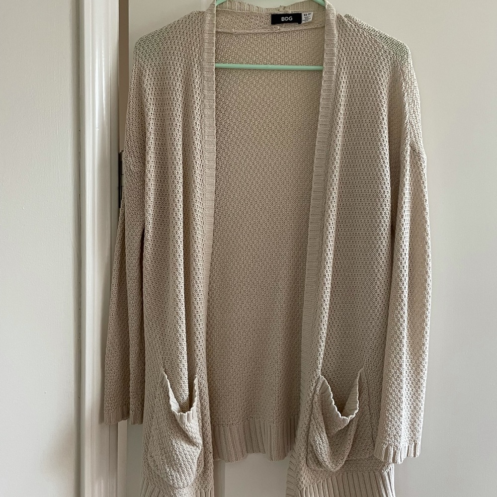 Urban Outfitters BDG beige cardigan